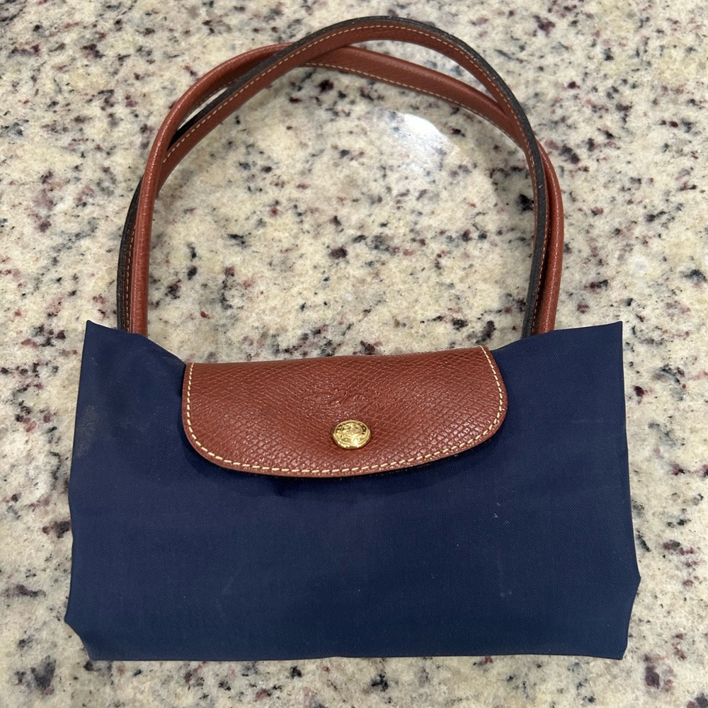 Longchamp Le Pliage Small Navy